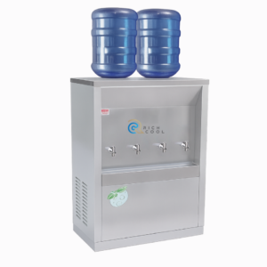 เครื่องกดน้ำเย็น 4 ก๊อก แบบขวดคว่ำ รุ่น SPP-4B