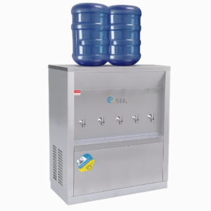 เครื่องกดน้ำเย็น 5 ก๊อก แบบขวดคว่ำ รุ่น SPP-5B