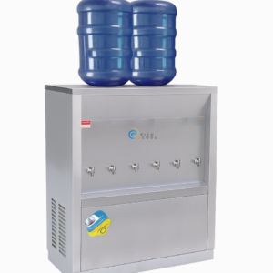 เครื่องกดน้ำเย็น 6 ก๊อก แบบขวดคว่ำ รุ่น SPP-6B