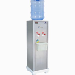 เครื่องกดน้ำร้อน แบบขวดคว่ำ 2 ก๊อก สแตนเลส รุ่น SPP-2HSTD