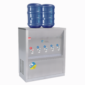 เครื่องกดน้ำเย็น 4 ก๊อก – น้ำร้อน 1 ก๊อก แบบขวดคว่ำ รุ่น SPP-H1C4-5HB