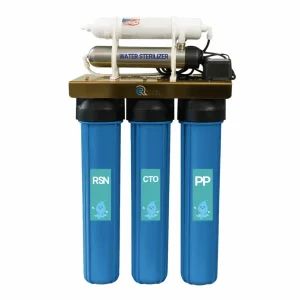 เครื่องกรองน้ำ 5 ขั้นตอน 20 นิ้ว ระบบ UV ยี่ห้อ RICH COOL